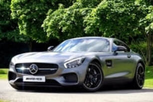 Photo of AMG Mercedes roadster possibly purchased from the proceeds of a mortgage refinance